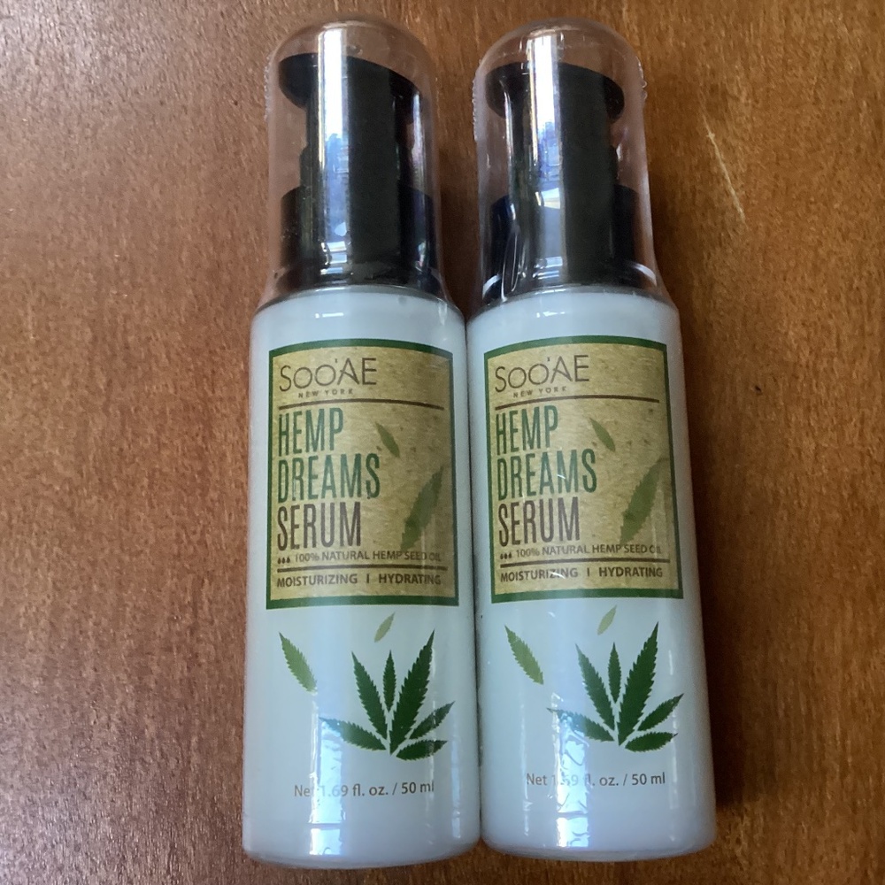 Soo’AE New York Hemp Dreams Serum Bundle New/Sealed